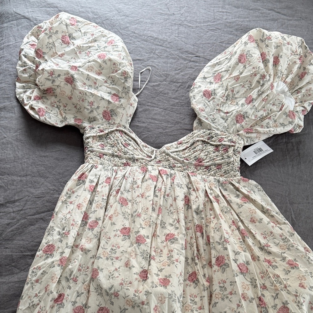 Floral Maternity Dress - Picture 5 of 5